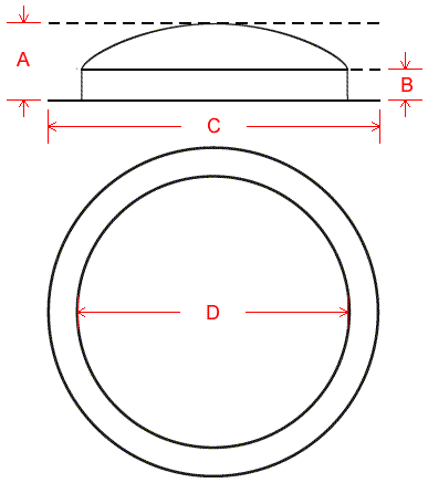 Round Replacement Skylight Domes