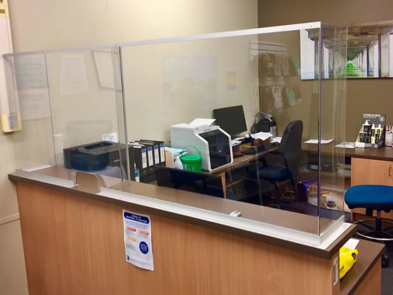 Counter and Reception Screens Skytec Plastics