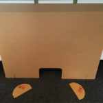 Flat Pack Sneeze Guard Ready to Ship