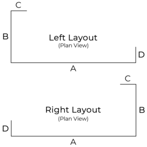 Plastic Screens Type 1 Dimensions Diagram