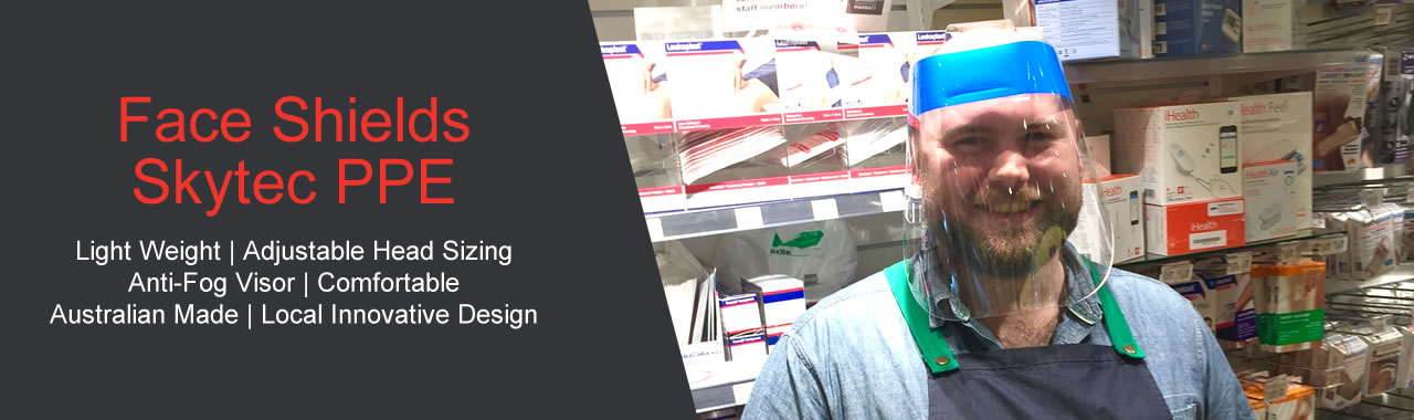 Skytec Plastics PPE Face Shields